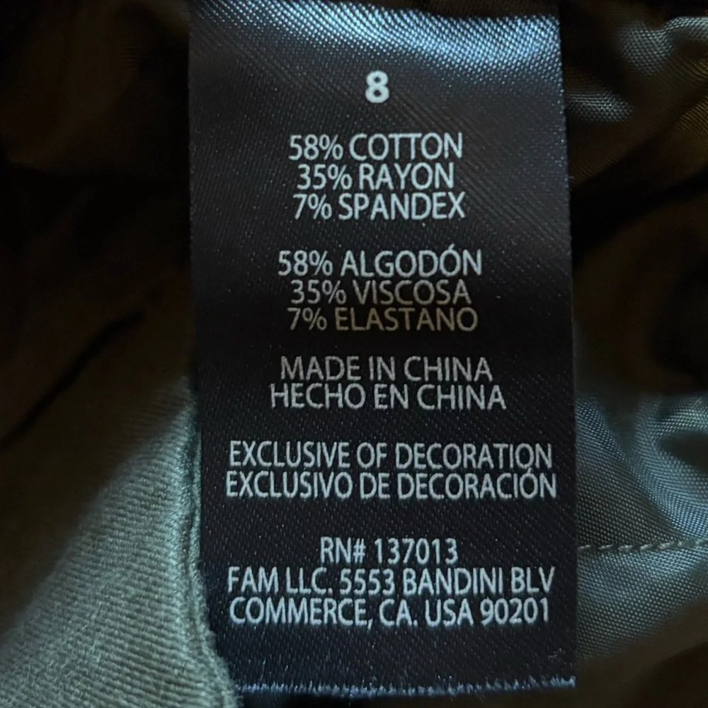 Banana Republic Khaki Green Trousers